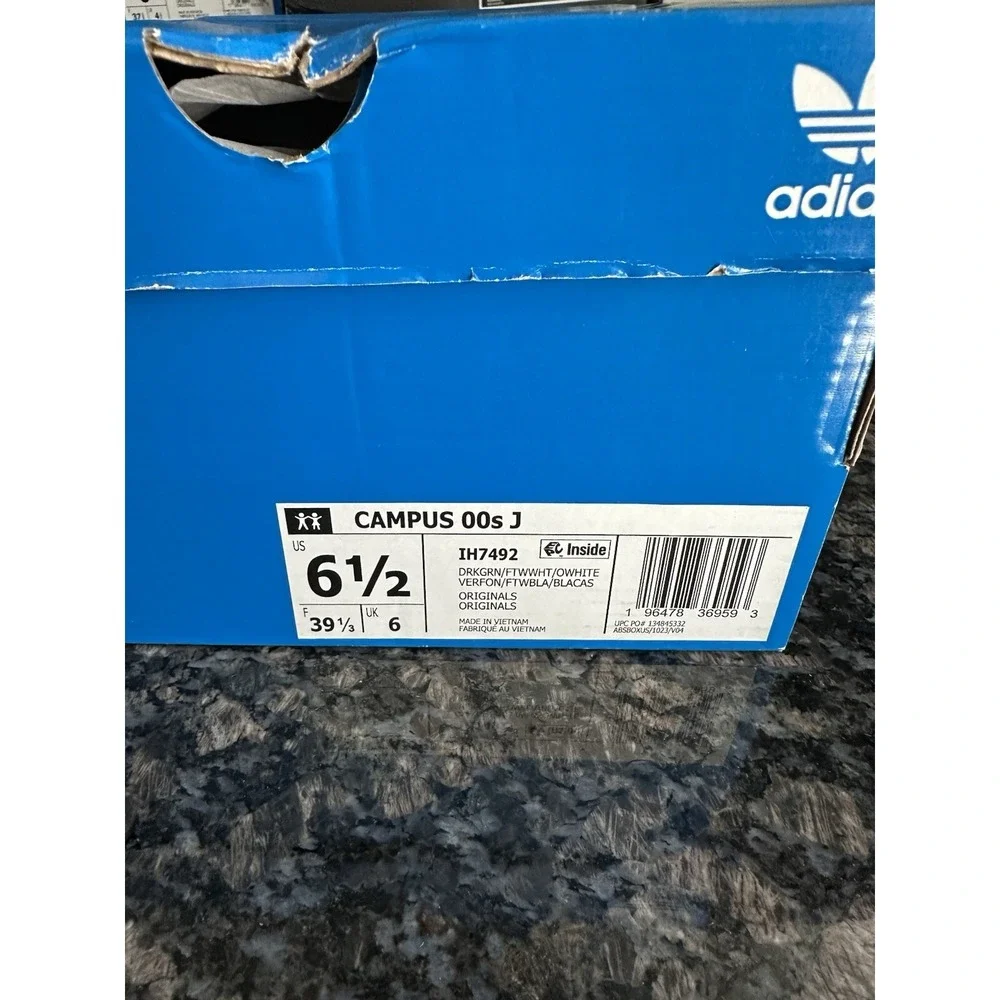 Adidas Originals‎ Campus 00s  Green White GS Kids, Adult Shoes IH7492 Size 6.5